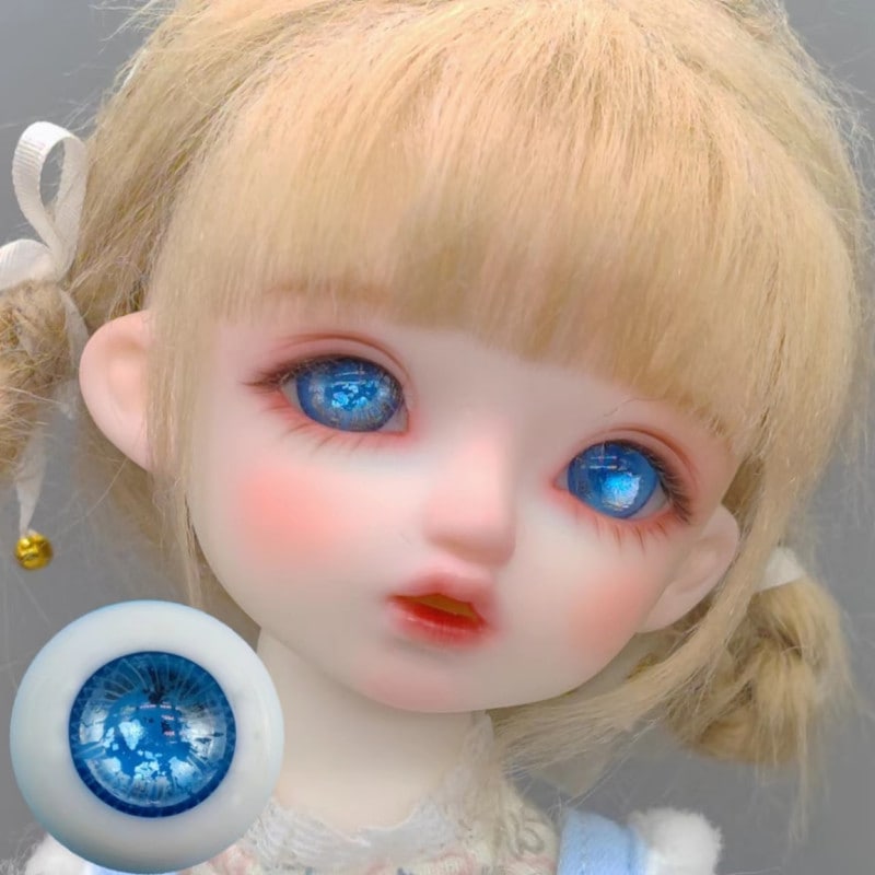 即納品(小物)EYER423【xkm】ドール用グラスアイ（14mm/普通瞳）