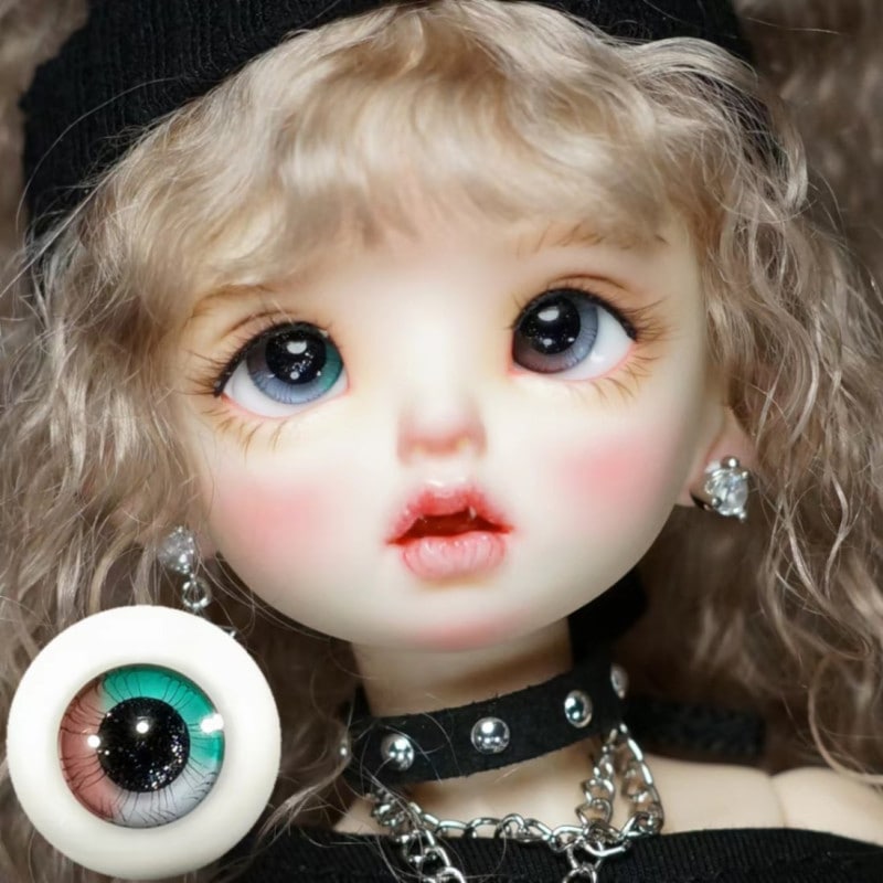 即納品(小物)EYER432【xkm】ドール用グラスアイ（14mm/普通瞳）