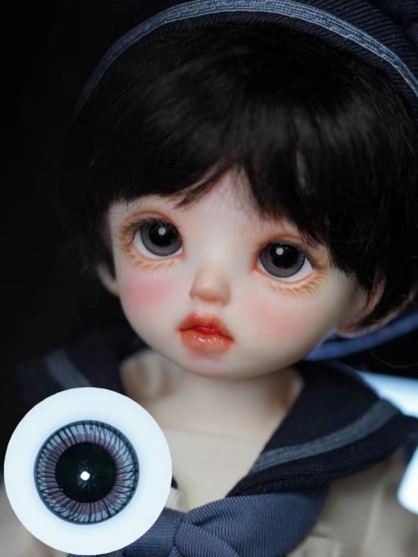 即納品(小物)EYER433【xkm】ドール用グラスアイ（14mm/普通瞳）