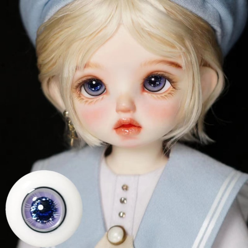 即納品(小物)EYER443【xkm】ドール用グラスアイ（14mm/普通瞳）