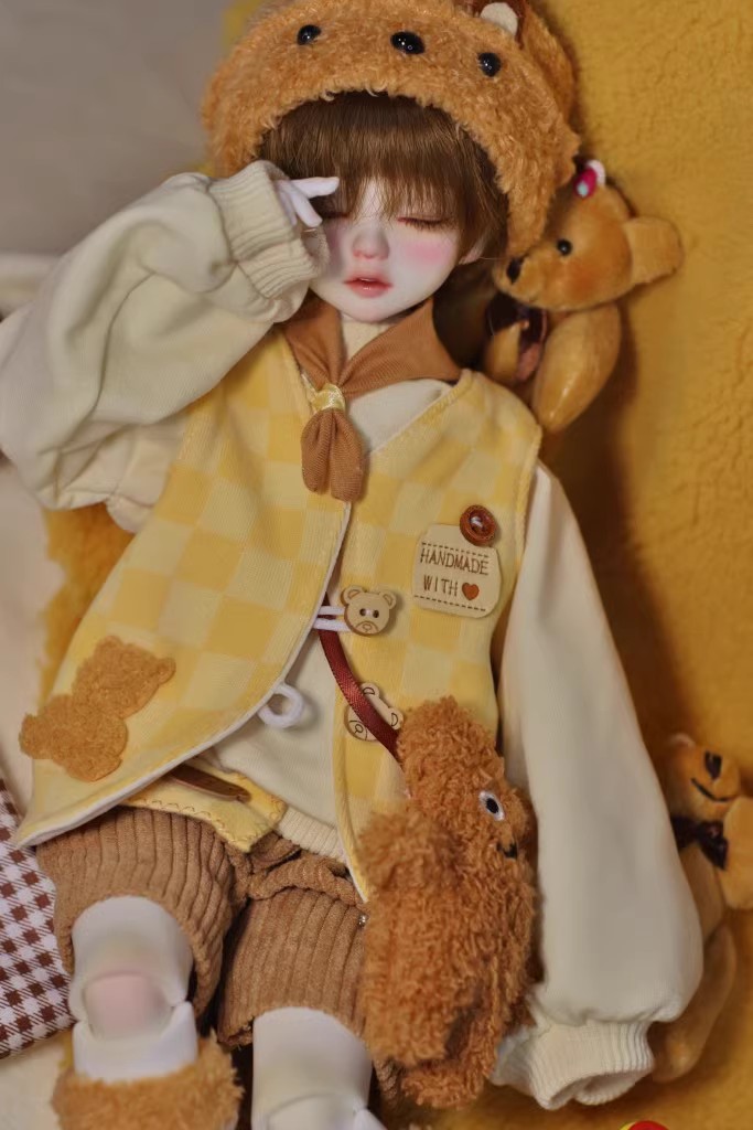 AF10504【xq】1/4幼SD,MSD/MDD用洋服7点セット