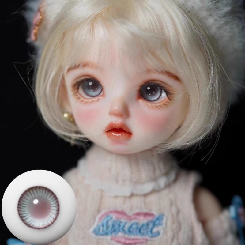 即納品(小物)EYER421【xkm】ドール用グラスアイ（18mm/普通瞳）