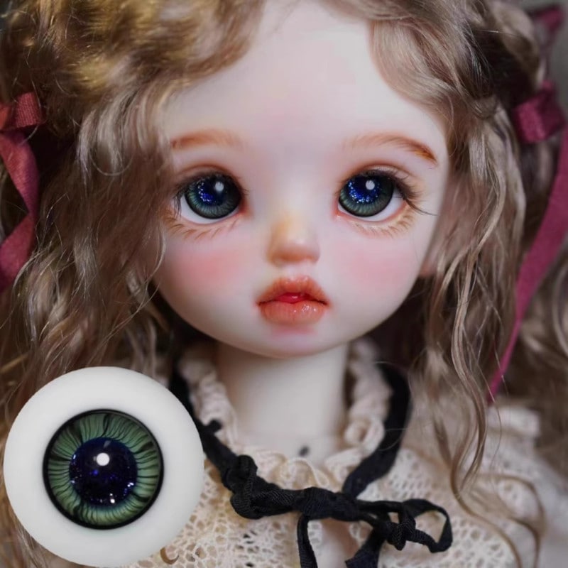 即納品(小物)EYER496【xkm】ドール用グラスアイ（18mm/普通瞳）