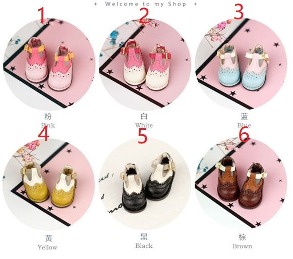 即納品x1141【xyz】1/12ドール・オビツ11用靴（2）