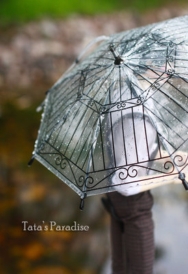 即納品(小物)KM1071【TATA】1/3ドール用道具-傘