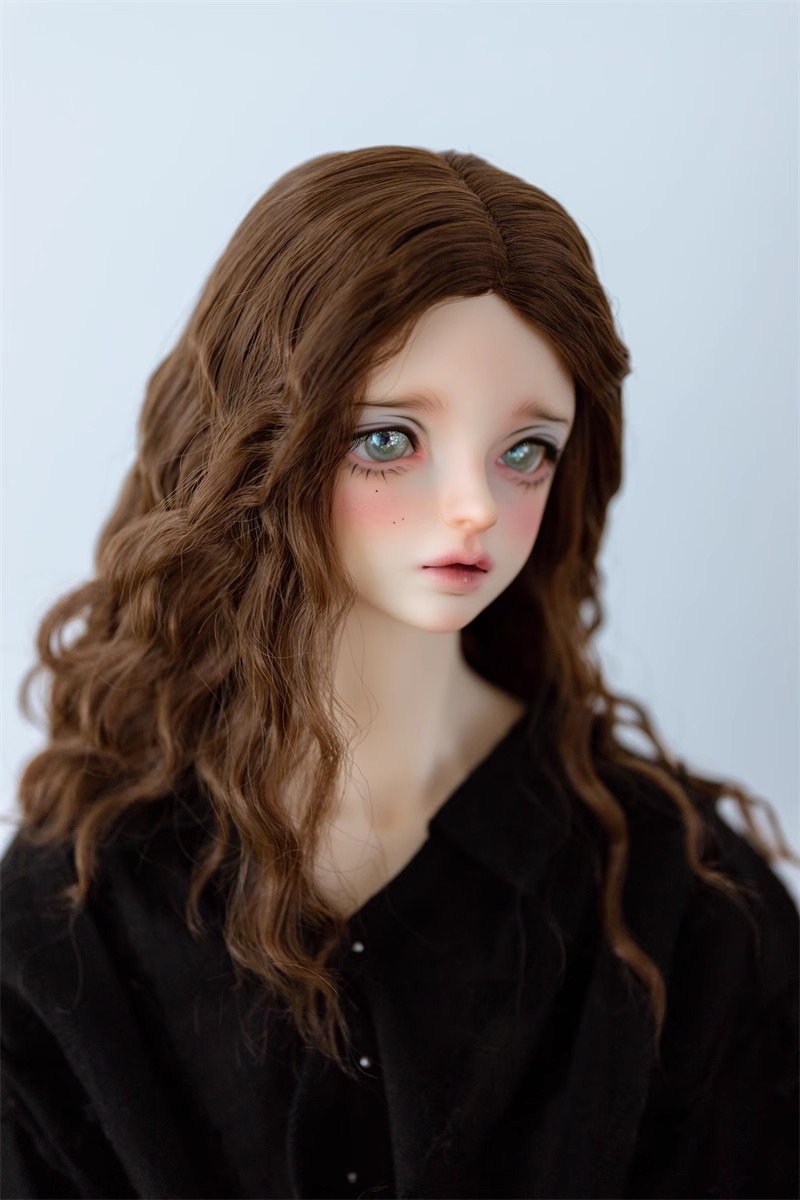 U-4441【KAKA】1/6,1/4，1/3ドール(頭囲15~23.5cm)用ウィッグ