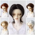 U-4447【KAKA】1/4，1/3ドール(頭囲17~23.5cm)用ウィッグ|SD13/SD17少年|◆ドールウィッグ