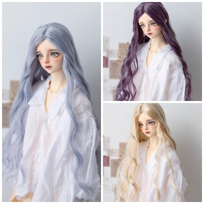 U-4448【KAKA】1/3ドール(頭囲19.5~23.5cm)用ウィッグ | ◇ドール