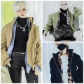 AF10549【inyx】★MSD,SD/DD,SD13,SD17，70cm，id75cm用コ−ト|単品コート/ジャケット/上着類|◆ドール洋服（種類別）