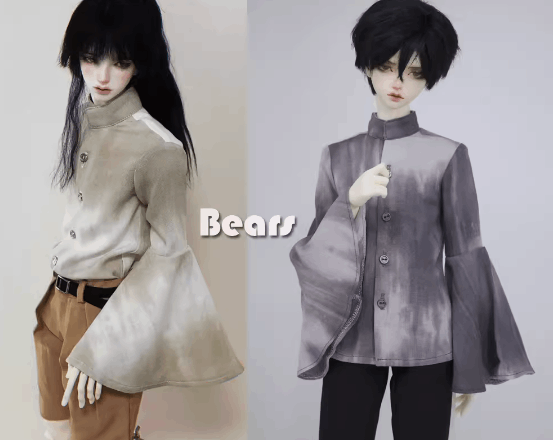 AF10560【Bears】1/3MSD,SD, 1/3,  70cm, id75, LOONG SOUL73ド-ル用シャツ