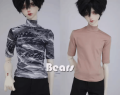 AF10561【Bears】MSD,SD, 1/3,  70cm, id75, LOONG SOUL73ド-ル用シャツ|ワンピ/シャツ/ブラウス/セーター|◆ドール洋服（種類別）