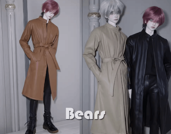 AF10566【Bears】1/3MSD,SD, 1/3,  70cm, id75, LOONG SOUL73ド-ル用コ－ト