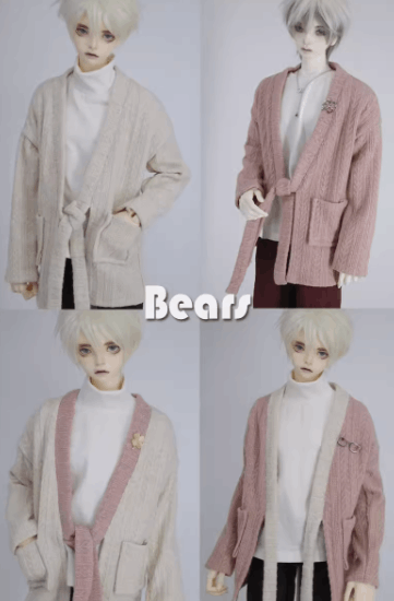 AF10570【Bears】1/3MSD,SD, 1/3,  70cm, id75, LOONG SOUL73ド-ル用コ－ト