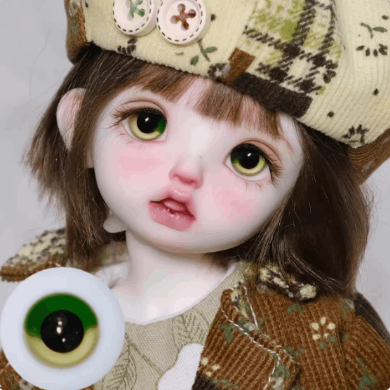 EYER502【xkm】ドール用グラスアイ12~18ｍｍ