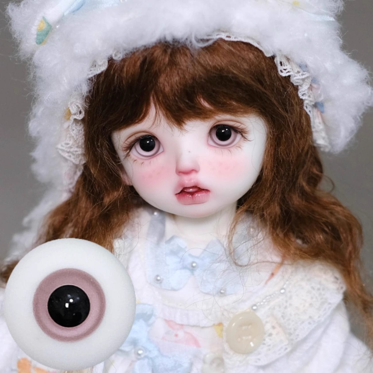 EYER506【xkm】ドール用グラスアイ12~18ｍｍ