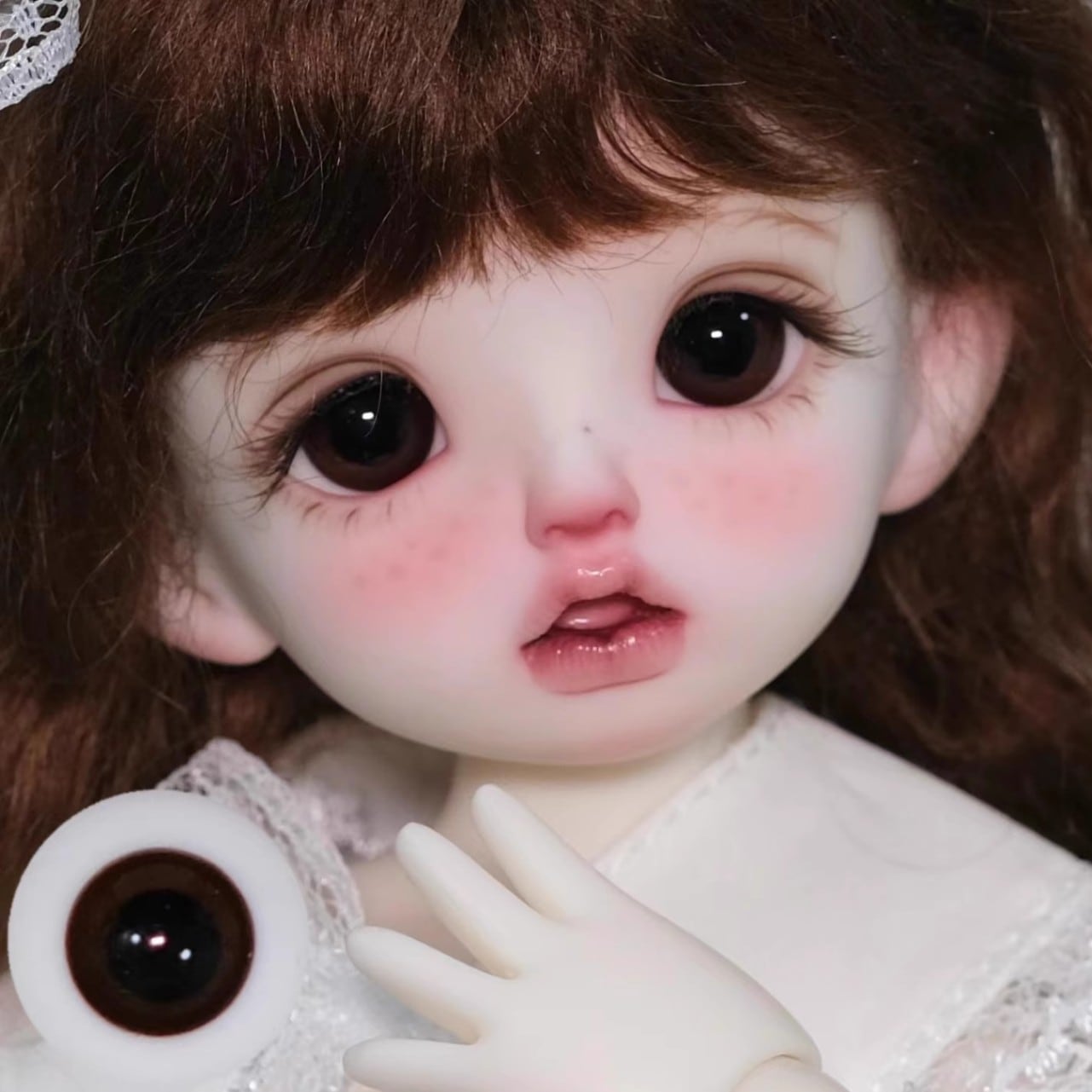 EYER510【xkm】ドール用グラスアイ12~18ｍｍ