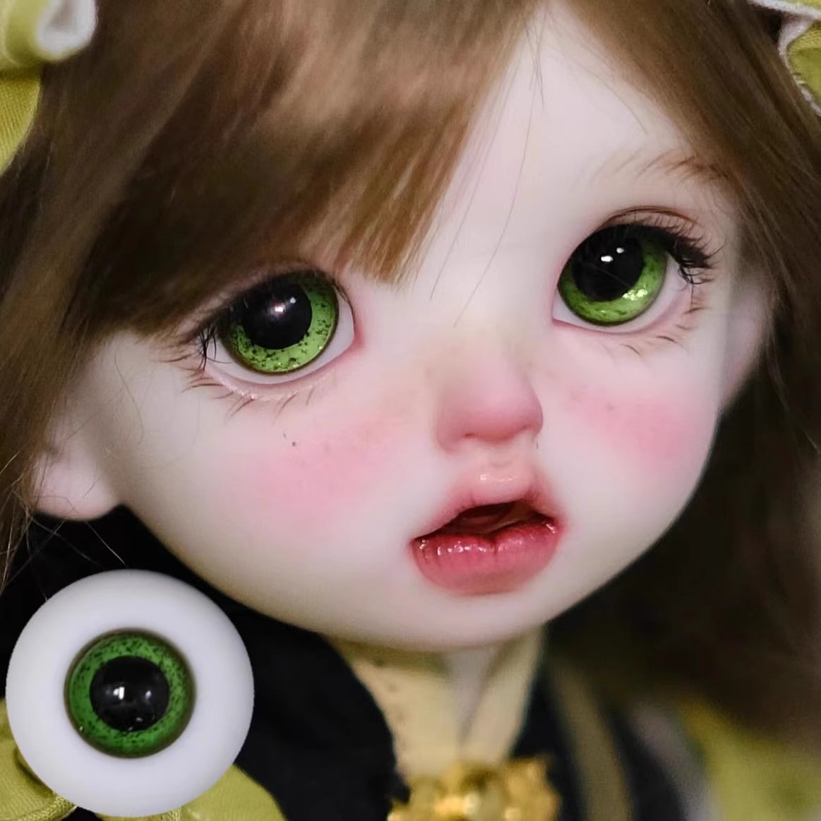 EYER511【xkm】ドール用グラスアイ12~18ｍｍ