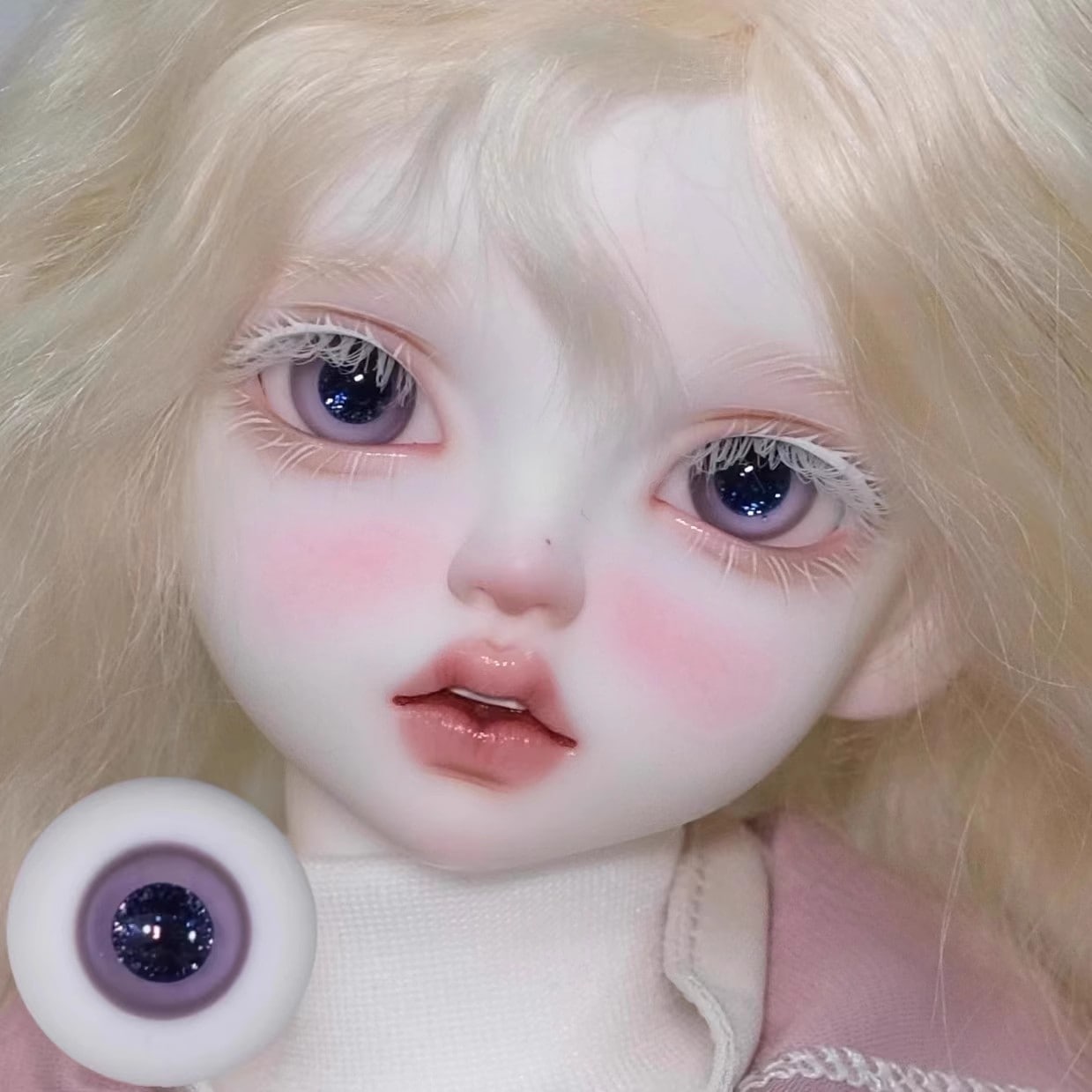 EYER517【xkm】ドール用グラスアイ12~18ｍｍ