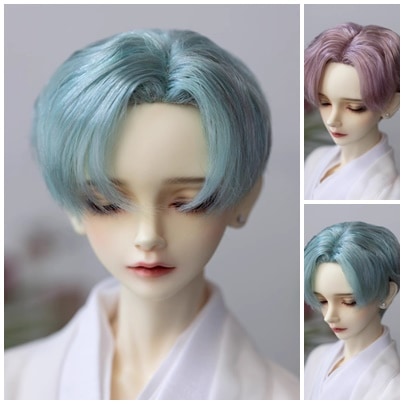 U-4523【KAKA】1/4，1/3ドール(頭囲17~23.5cm)用ウィッグ