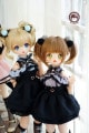 AF10616【mu】★MDD/MSD 用洋服5点セット(2色あり)|ドレス|◆ドール洋服（種類別）