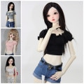 AF10621【fn】★SD/DD(M/L)/DDDY用シャツ|ワンピ/シャツ/ブラウス/セーター|◆ドール洋服（種類別）