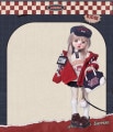 AF10626【hdy】幼SD用洋服5点セット