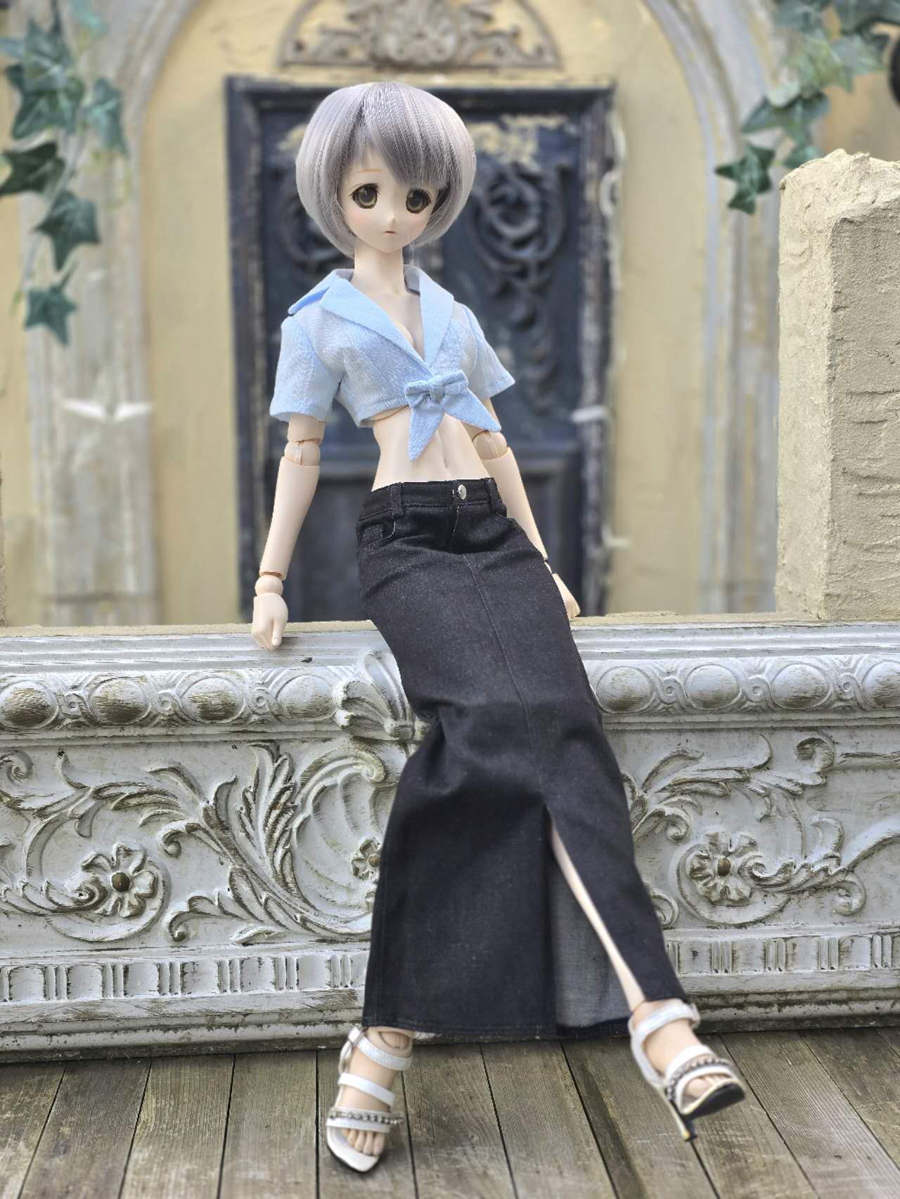 AF10640【fn】1/3★SD/DD(M/L)用スカ－ト