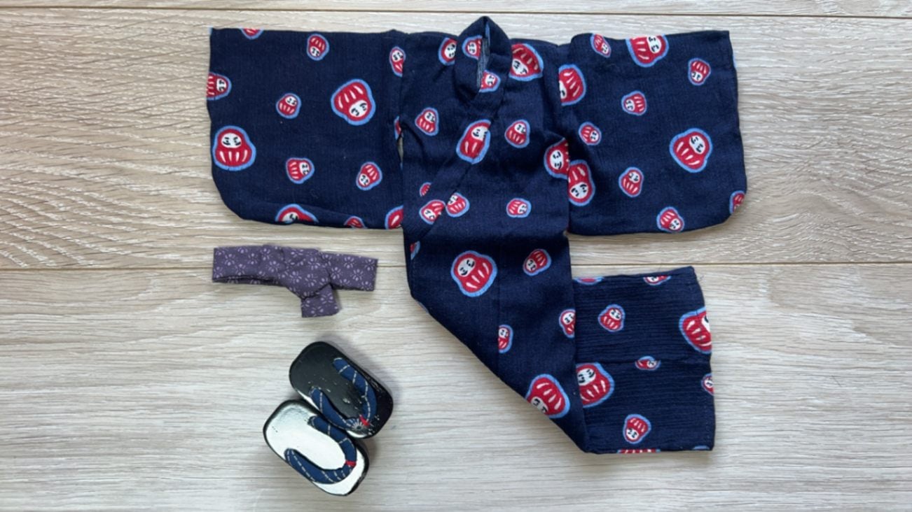 即納品浴衣+下駄 （草履）お得セット19 (MSD男)