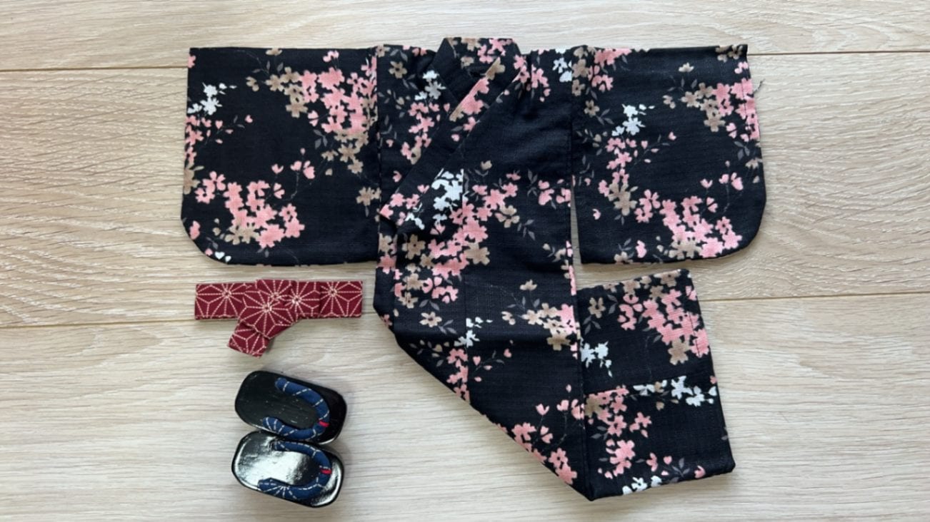 即納品浴衣+下駄 （草履）お得セット21 (MSD男)