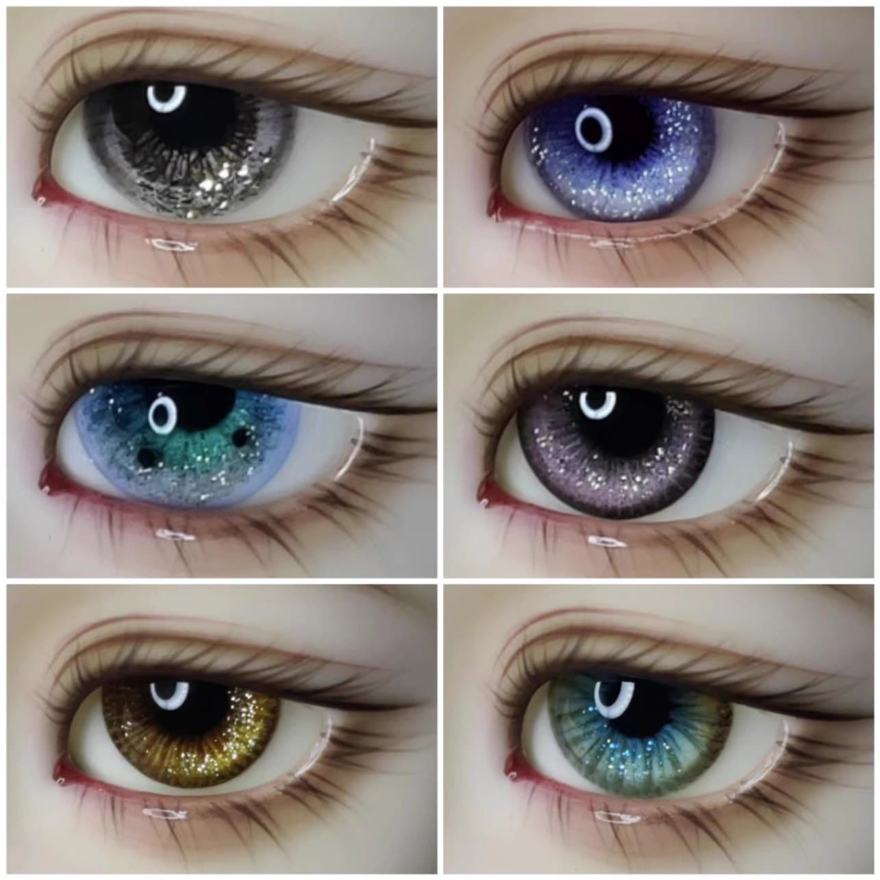 EYER524【xx】ドール用セメントアイ12~18ｍｍ