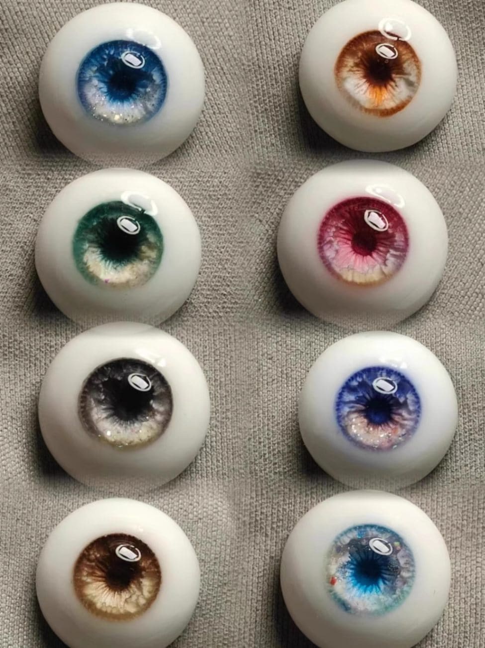 EYER526【xx】ドール用セメントアイ10~18ｍｍ