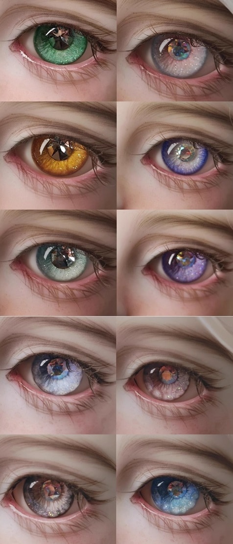 EYER527【xx】ドール用セメントアイ10~18ｍｍ