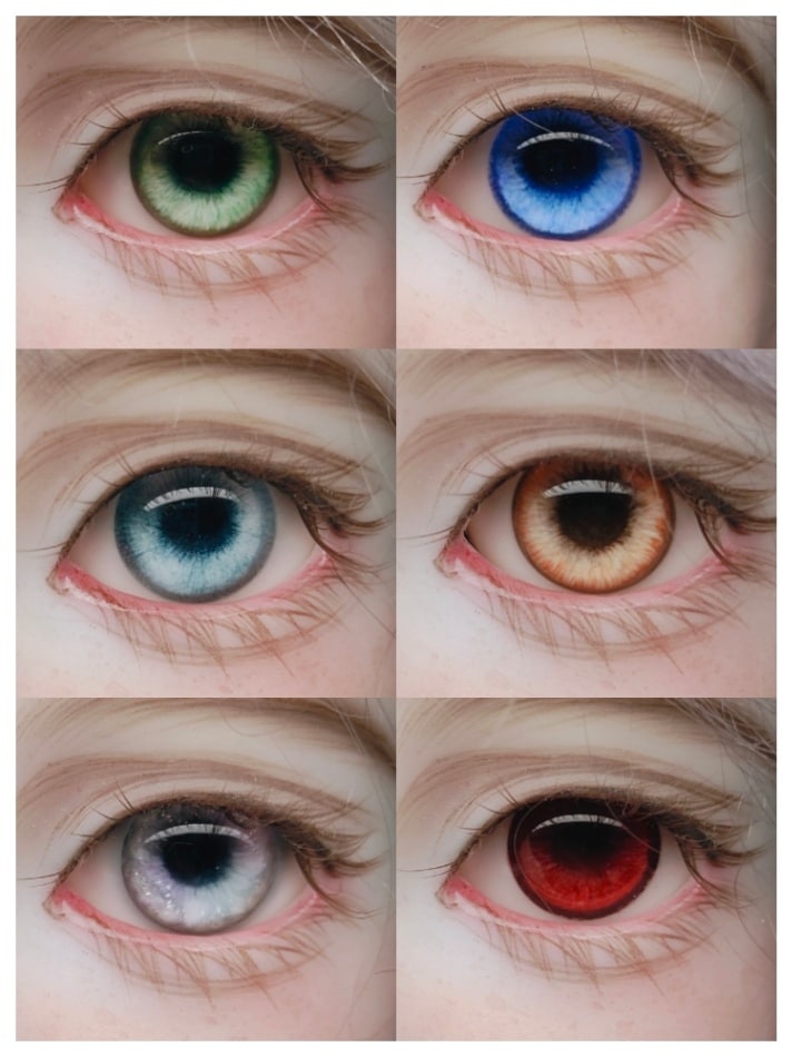 EYER529【xx】ドール用セメントアイ10~18ｍｍ