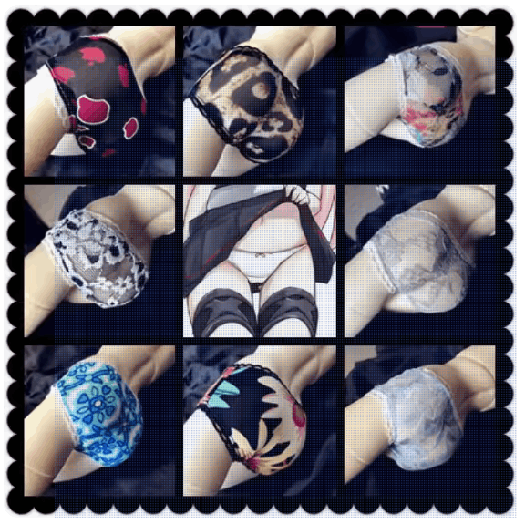 KM1748【BLQ】1/3幼SD,MSD,SD/DD（L,M）用ショーツ（8色あり）