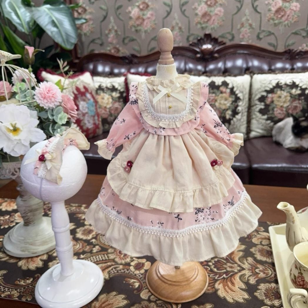 AF10671【Xmya】1/3Blythe,SD/DD,MSD,幼SD洋服2点セット