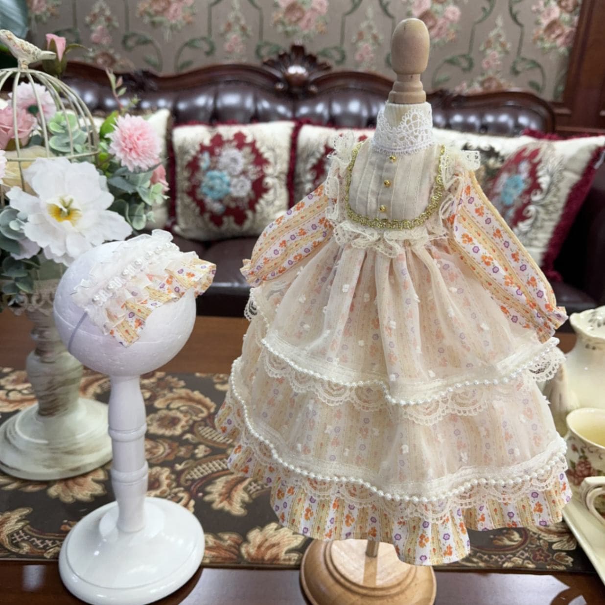 AF10677【Xmya】1/3Blythe,SD/DD,MSD,幼SD洋服2点セット