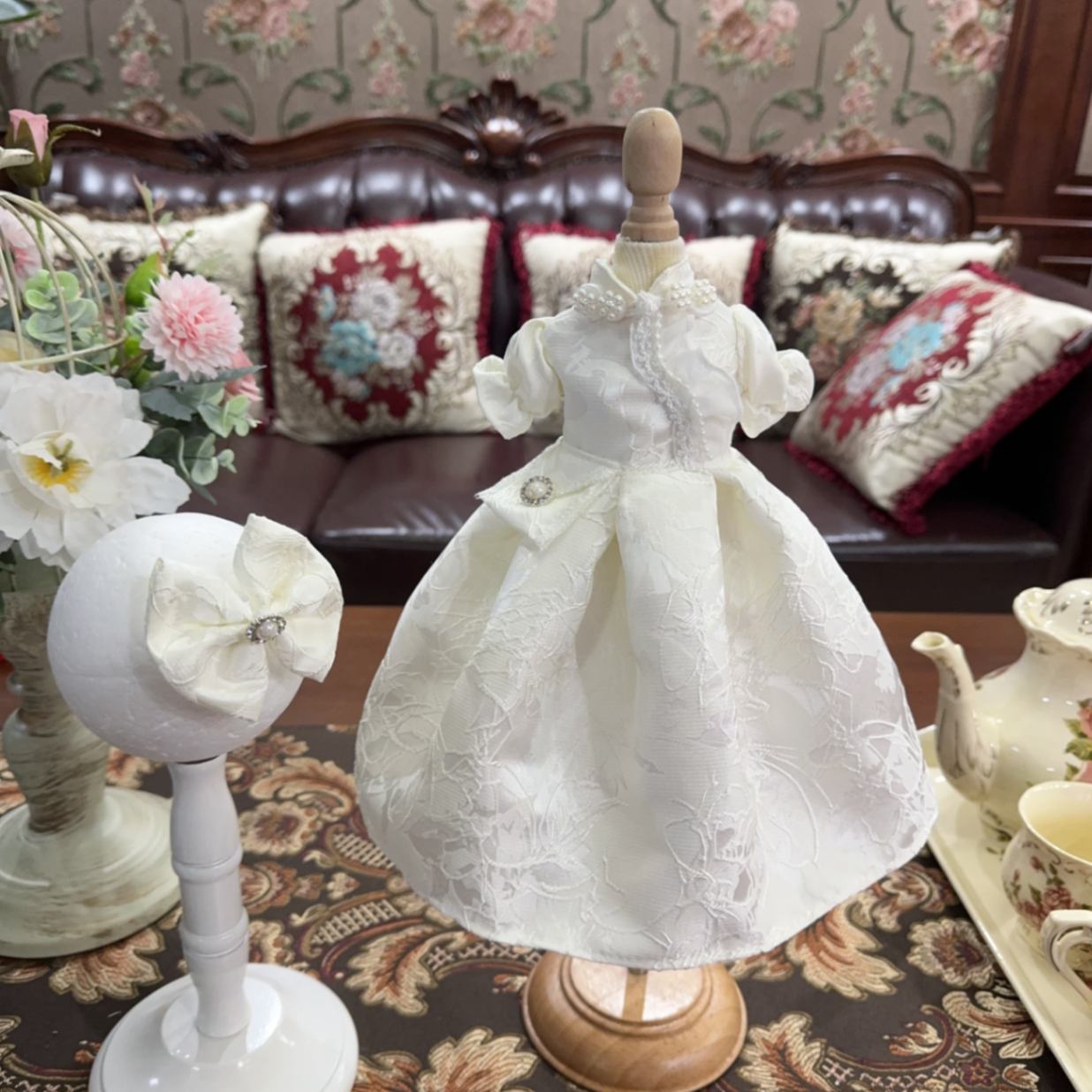 AF10679【Xmya】1/3Blythe,SD/DD,MSD,幼SD洋服2点セット