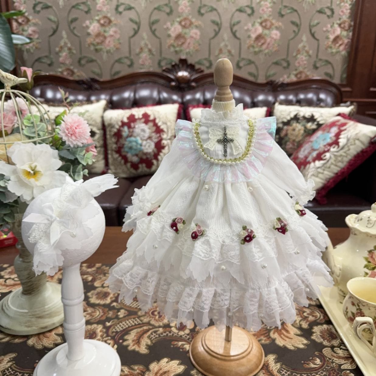 AF10680【Xmya】1/3Blythe,SD/DD,MSD,幼SD洋服2点セット