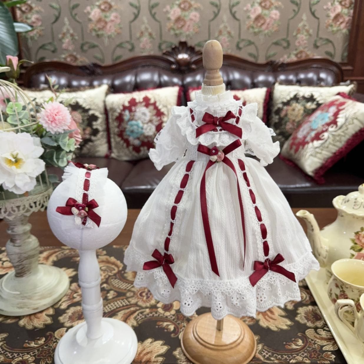 AF10685【Xmya】1/3Blythe,SD/DD,MSD,幼SD洋服2点セット