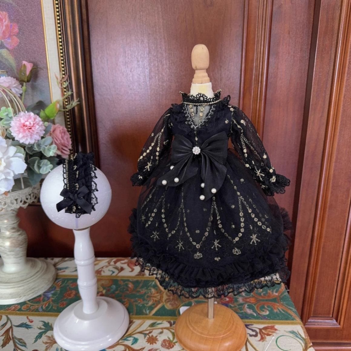 AF10692【Xmya】1/3Blythe,SD/DD,MSD,幼SD洋服2点セット