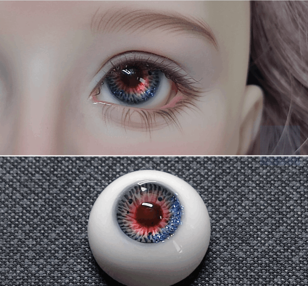 EYER538【xl】ドール用セメントアイ12~18ｍｍ