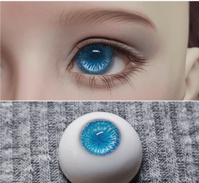 EYER534【xl】ドール用セメントアイ12~18ｍｍ