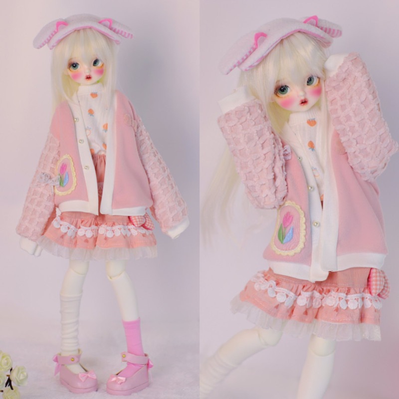 AF10721【xq】幼SD，MDD,MSD用洋服4点セット | ◇ドール洋服（種類別