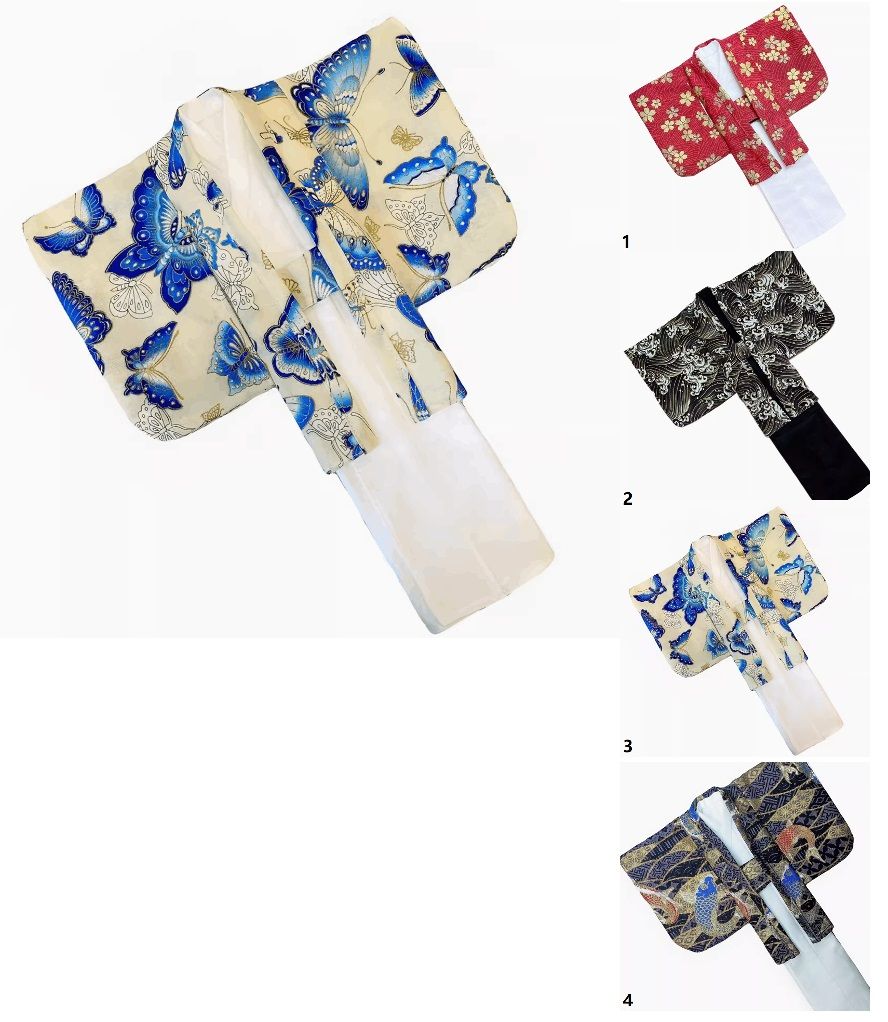 AF10734【X.Y.Z】1/3幼SD、MSD,SD/DD/DDDY/SD16女，SD17,SD13少年 浴衣/羽織(4色あり)