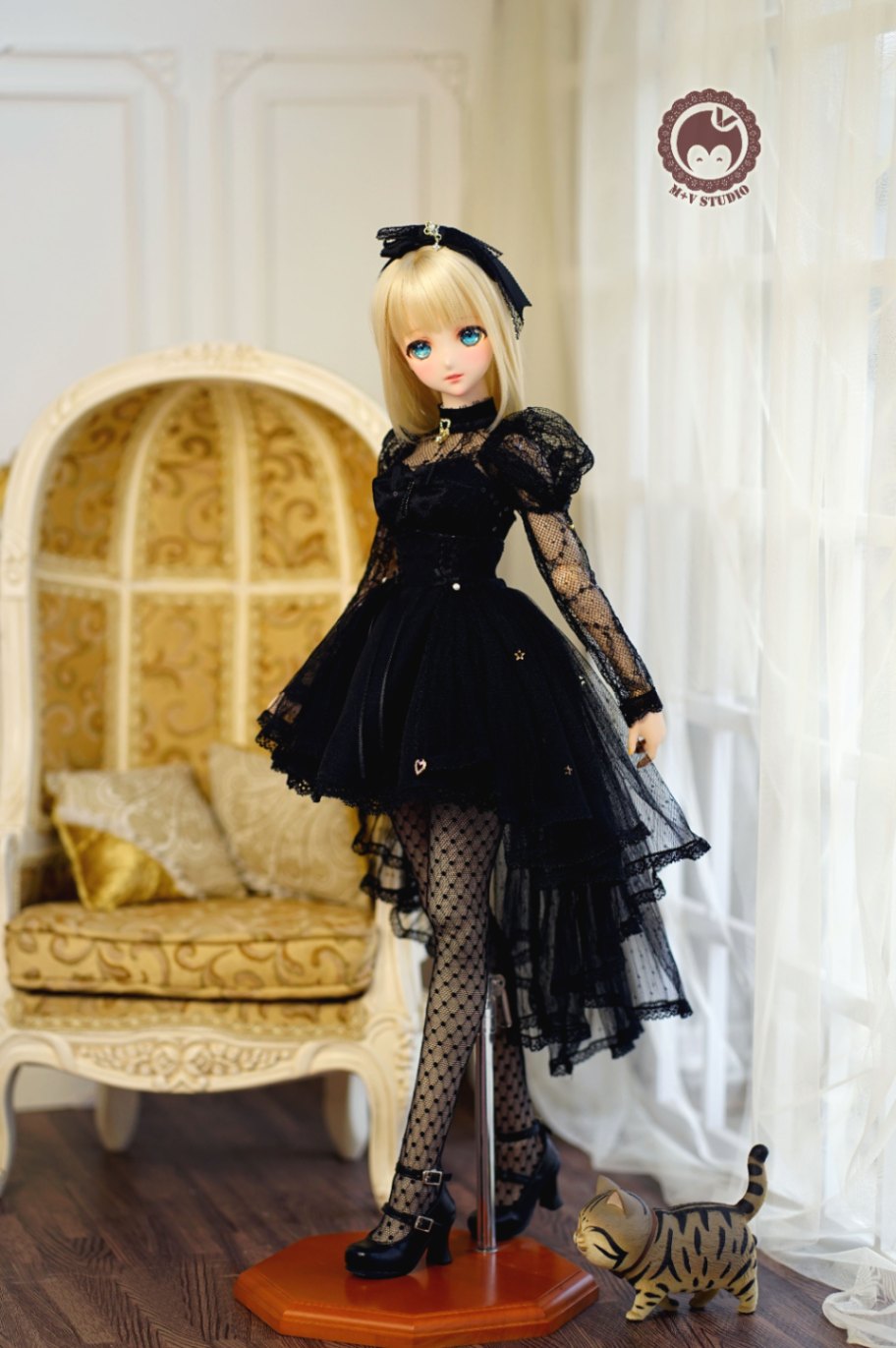AF10747【mu】1/3MSD/MDD,DD（S/L/M），SDGR女用洋服5点セット