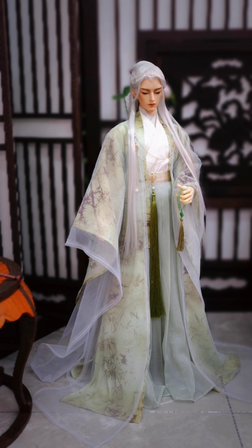 AF10763【十四家】SD13,SD17,70/75cm，id75cm用中華ドレスセット