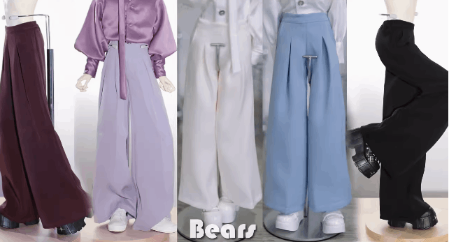 AF10751【Bears】1/3MSD,SD, 1/3,  70cm, id75, LOONG SOUL73ド-ル用ズボン