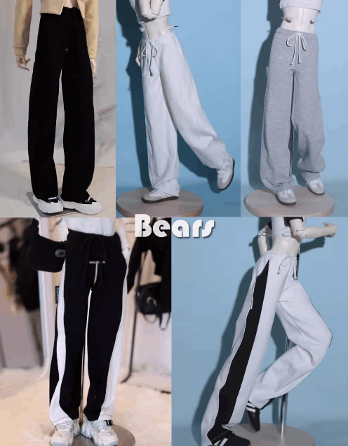 AF10753【Bears】1/3MSD,SD/SDGR女, 1/3,  70cm, id75, LOONG SOUL73ド-ル用ズボン