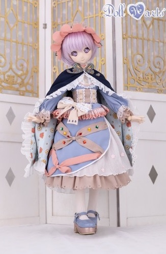 DF0718【DollHeart】1/4MSD/MDDドール用衣装MD000532