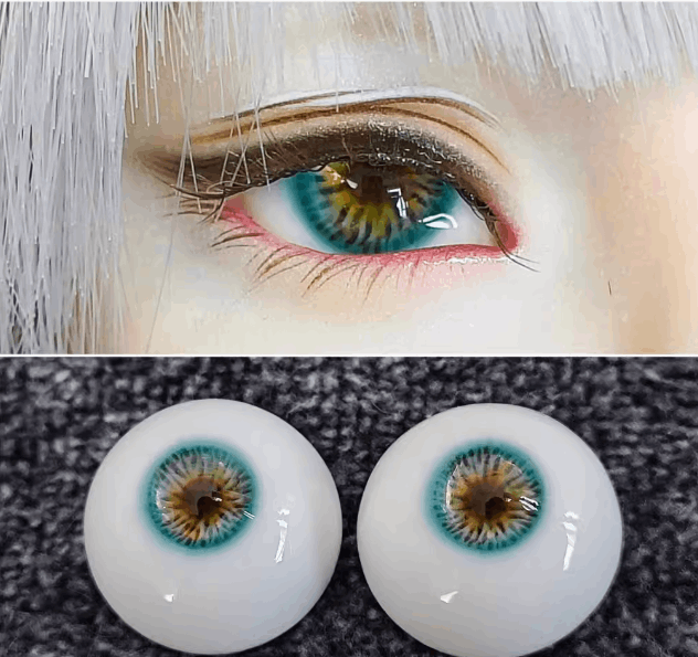 EYER543【xl】ドール用セメントアイ12~18ｍｍ